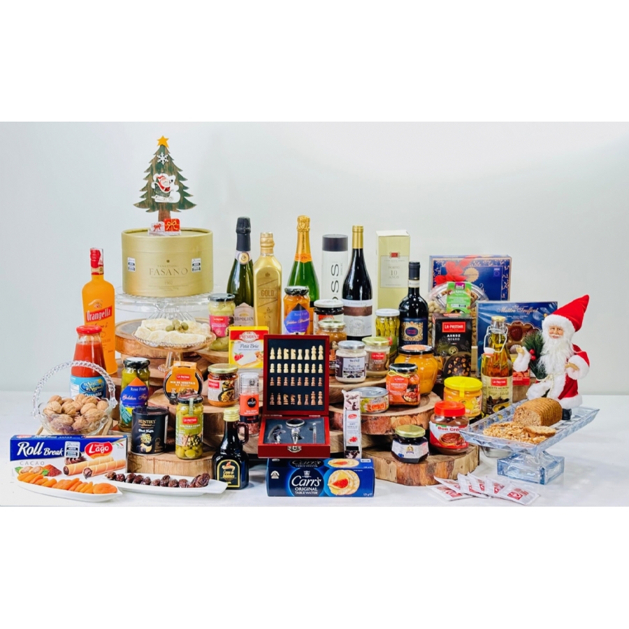 Cesta de Natal Inglaterra. Cestas Sofisticadas Cesta de Natal Inglaterra. Cestas Sofisticadas