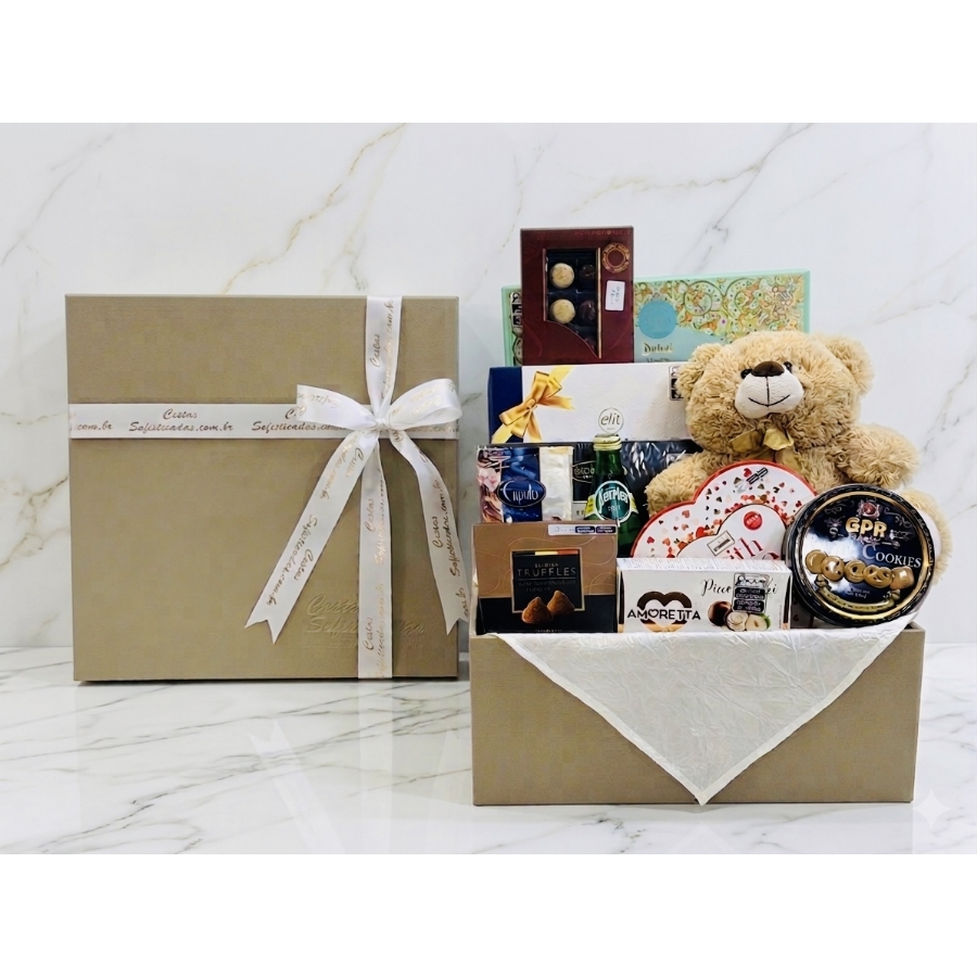 Foto Cesta Chocolate Delights Love