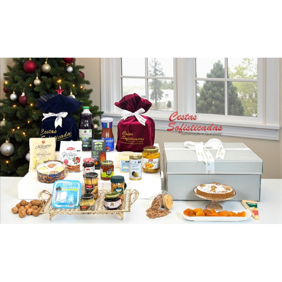 Foto Cesta de Natal sem Álcool Mônaco