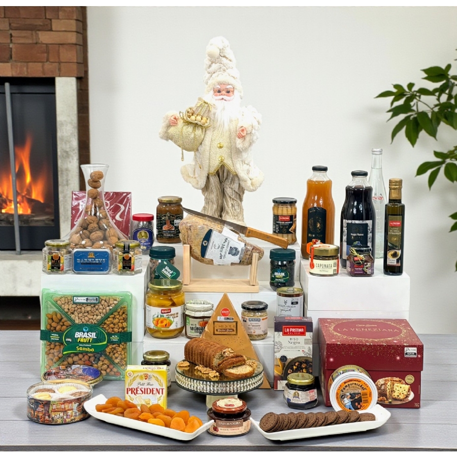 Foto Cesta de Natal Diamantina sem Álcool