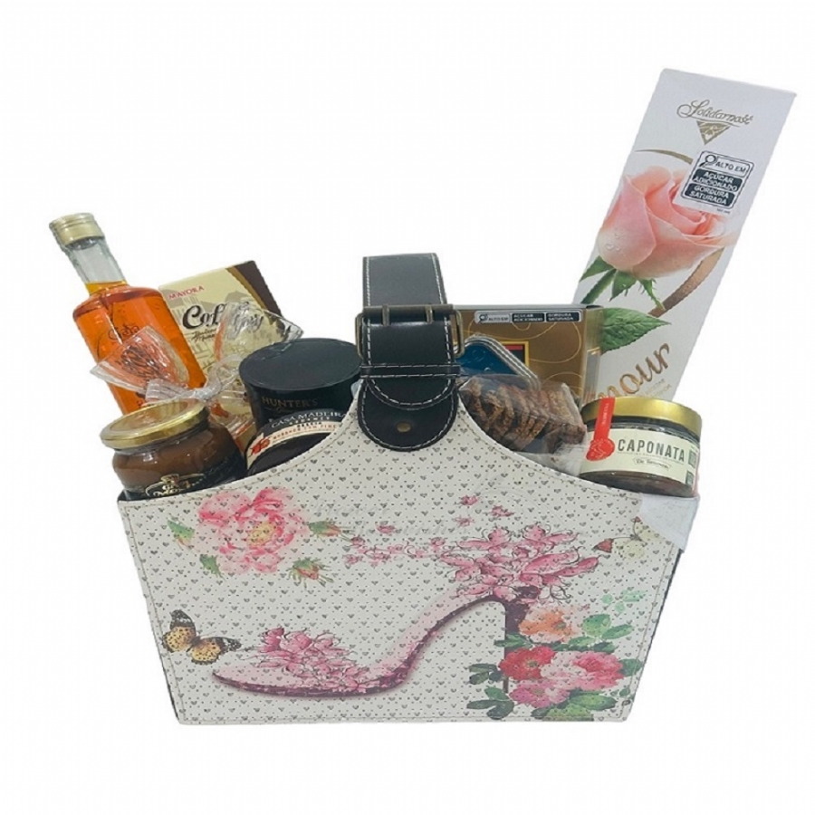 Foto Cesta Bolsa Glamour Guloseimas