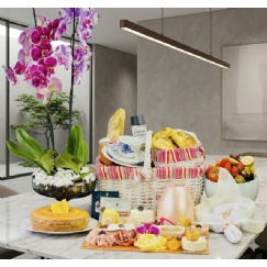 Foto Cesta de Café da Manhã Nobre Amanhecer