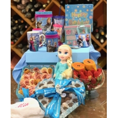 Foto Cesta Infantil Barbie - Frozen / Rapunzel