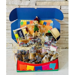 Foto CESTA CAIXA PERSONALIZADA FESTA JUNINA JULINA