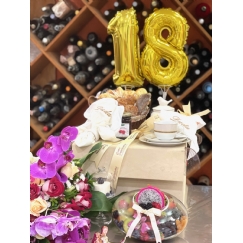 Foto Cesta  Café da Manhã 18 anos Menina