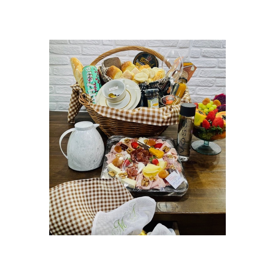 Cesta de Café da Manhã Alto Padrão