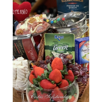 Cesta de Fondue Alto Luxo - Imagem 2