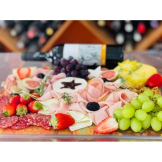 Tabua Gourmet de Frios , Frutas , Queijos e Vinho