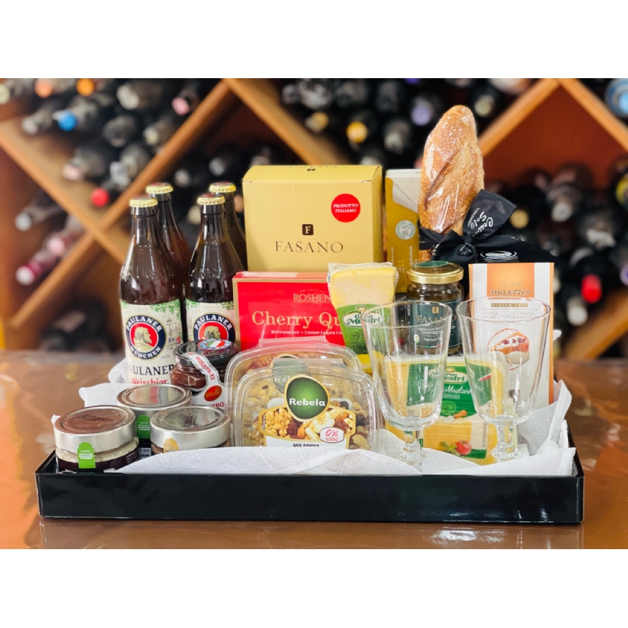 Cesta Cerveja Happy Hour com Preparo Jantar