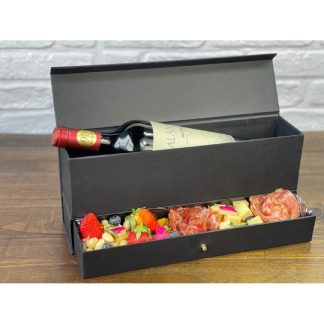 Cesta Queijos e Vinho Alamos II