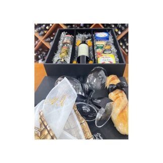 Cesta Queijos e Vinhos Executiva