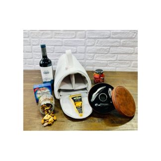 Cesta Kit Queijos e Vinhos Executivo