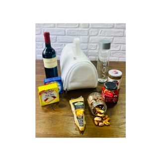 Cesta Kit Queijos e Vinhos Angélica Zapata