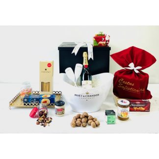 Cesta de Natal Moet Chandon
