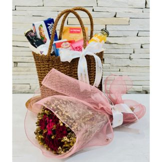 Cesta Bolsa Clássica Flowers