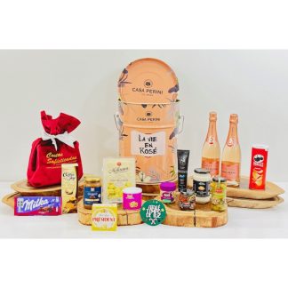 Cesta de Natal La Vie Rosé Perini