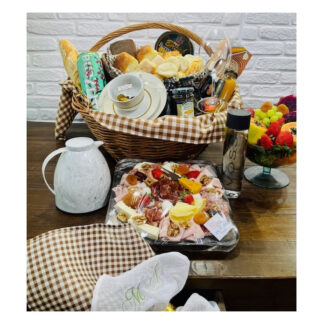 Cesta de Café da Manhã Alto Padrão