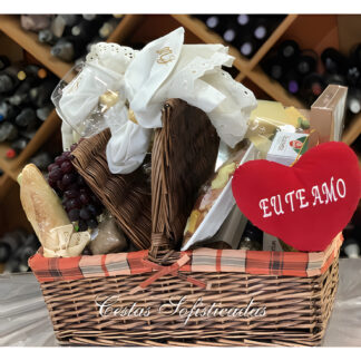 Cesta Queijos e Vinhos Festejar
