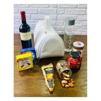 Cesta Kit Queijos e Vinhos Angélica Zapata